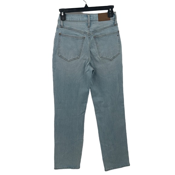 Madewell Women's The Perfect Vintage Straight Jean in Westanna Wash size 24 - Picture 3 of 7